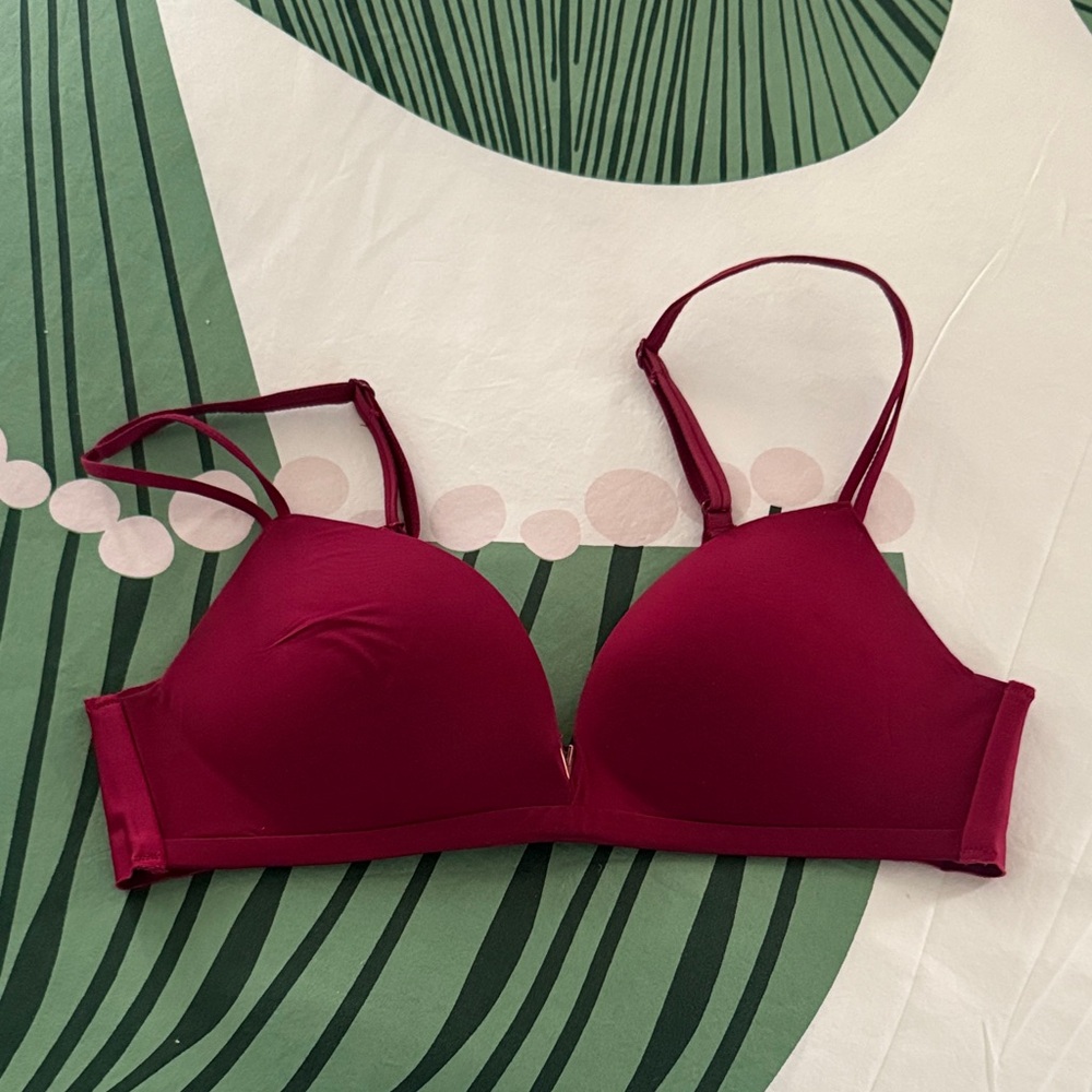 Victoria's Secret Deep Red Bra